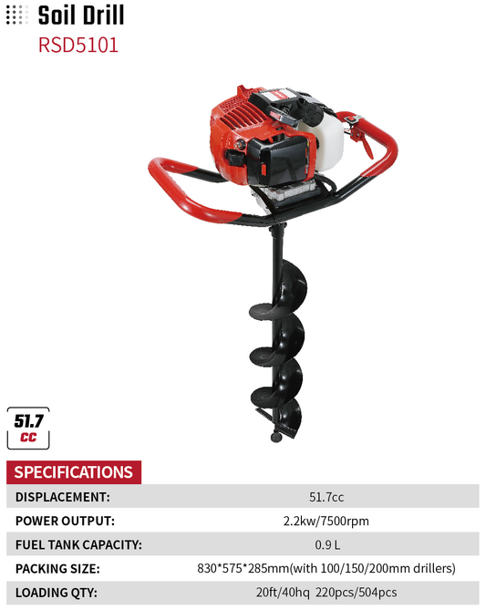 Soil Drill RSD5101